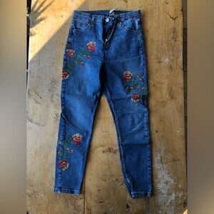 Embroidered Jeans